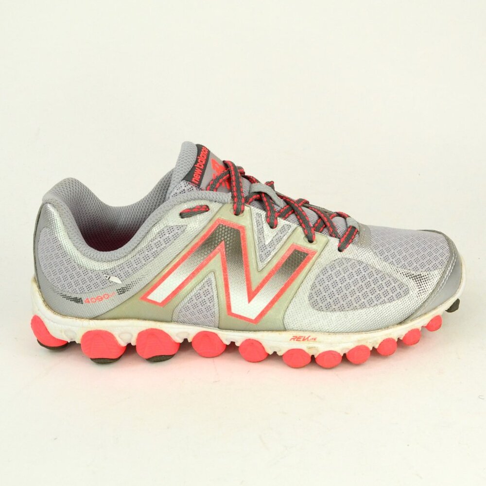 New Balance 4090 v1 Women's Size 8 Silver & Orange Running Sneakers Shoes